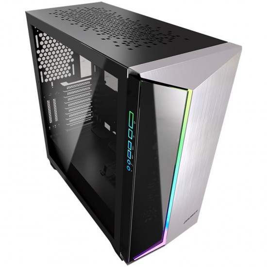 Chassis COUGAR Dark Blader-G, Full Tower, Mini ITX/Micro ATX/ATX/CEB/**E-ATX, USB 3.0x2/Mic x1/Audio x1/RGB Control Button x1, Rear: 120mm x1 (pre-installed),Addressable RGB LEDs, Dimensions (WxHxD):232 x 523 x 518 (mm) Chassis COUGAR Dark Blader-G, Full Tower, Mini ITX/Micro ATX/ATX/CEB/**E-ATX, USB 3.0x2/Mic x1/Audio x1/RGB Control Button x1, Rear: 120mm x1 (pre-installed),Addressable RGB LEDs, Dimensions (WxHxD):232 x 523 x 518 (mm)