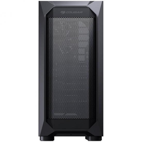 Chassis COUGAR MX410 Mesh-G, Mid Tower, MiniITX/MicroATX/ATX, 210 x 455 x 380 (mm), USB 3.0 x 2, USB 2.0 x 2, Mic x 1 / Audio x 1, Reset Button, Mesh Front Panel, 120mm x 1(Black fan x 1 pre-installed), Transparent Left Panel - 4mm Tempered Glass Chassis COUGAR MX410 Mesh-G, Mid Tower, MiniITX/MicroATX/ATX, 210 x 455 x 380 (mm), USB 3.0 x 2, USB 2.0 x 2, Mic x 1 / Audio x 1, Reset Button, Mesh Front Panel, 120mm x 1(Black fan x 1 pre-installed), Transparent Left Panel - 4mm Tempered Glass