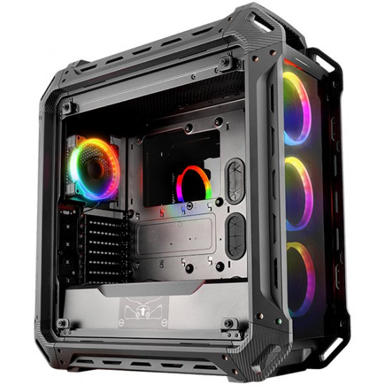 Chassis COUGAR PANZER EVO RGB Full-Tower, Mini ITX/MicroATX/ATX/ CEB/L-ATX/E-ATX (E-ATX up to 12"x11" ), Max. Graphics Card Length-390mm/15.35 (Inch),Max. CPU Cooler Height-170mm/ 6.69 (Inch), CM, Water Cooling Support,USB3.0x2/USB2.0x2 Micx1/Au Chassis COUGAR PANZER EVO RGB Full-Tower, Mini ITX/MicroATX/ATX/ CEB/L-ATX/E-ATX (E-ATX up to 12"x11" ), Max. Graphics Card Length-390mm/15.35 (Inch),Max. CPU Cooler Height-170mm/ 6.69 (Inch), CM, Water Cooling Support,USB3.0x2/USB2.0x2 Micx1/Au