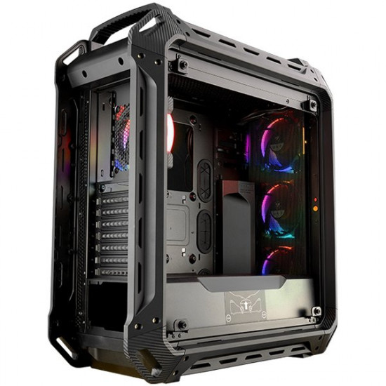 Chassis COUGAR PANZER EVO RGB Full-Tower, Mini ITX/MicroATX/ATX/ CEB/L-ATX/E-ATX (E-ATX up to 12"x11" ), Max. Graphics Card Length-390mm/15.35 (Inch),Max. CPU Cooler Height-170mm/ 6.69 (Inch), CM, Water Cooling Support,USB3.0x2/USB2.0x2 Micx1/Au Chassis COUGAR PANZER EVO RGB Full-Tower, Mini ITX/MicroATX/ATX/ CEB/L-ATX/E-ATX (E-ATX up to 12"x11" ), Max. Graphics Card Length-390mm/15.35 (Inch),Max. CPU Cooler Height-170mm/ 6.69 (Inch), CM, Water Cooling Support,USB3.0x2/USB2.0x2 Micx1/Au