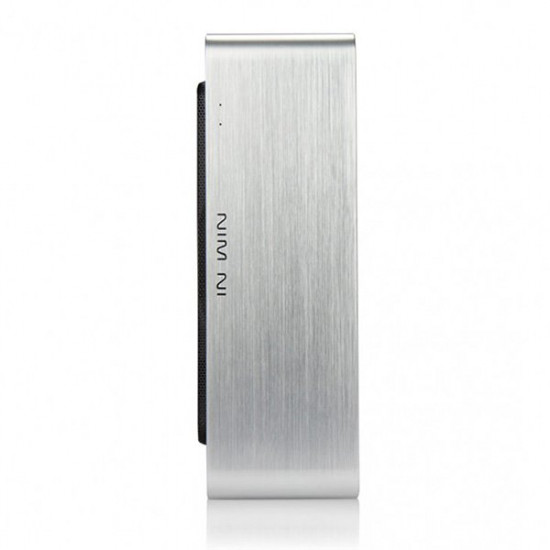 Chassis In Win BQ696 BQ696 MINI ITX CHASSIS WITH ALUMINUM FRAME/ IP-AD150A7-2/ EU POWER CORD/ BLACK/SILVER COLOR/ RETAIL