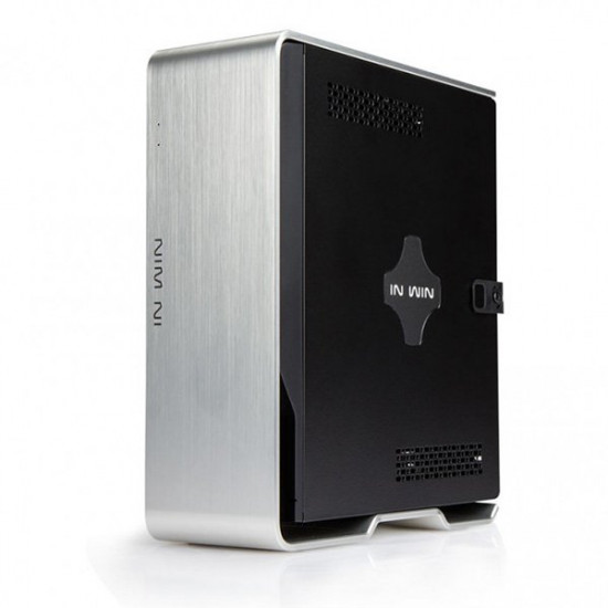Chassis In Win BQ696 BQ696 MINI ITX CHASSIS WITH ALUMINUM FRAME/ IP-AD150A7-2/ EU POWER CORD/ BLACK/SILVER COLOR/ RETAIL