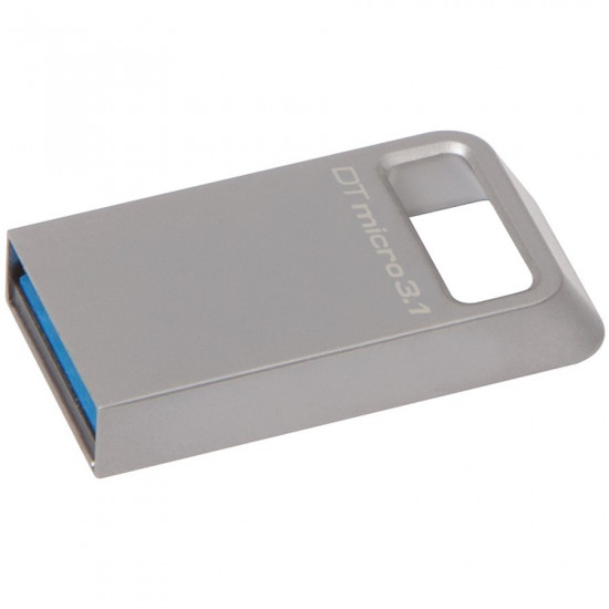 Kingston 32GB DTMicro USB 3.1/3.0 Type-A metal ultra-compact drive EAN: 740617242829 Kingston 32GB DTMicro USB 3.1/3.0 Type-A metal ultra-compact drive EAN: 740617242829