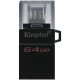 Kingston 64GB DT MicroDuo 3 Gen2 + microUSB (Android/OTG), EAN: 740617306606 Kingston 64GB DT MicroDuo 3 Gen2 + microUSB (Android/OTG), EAN: 740617306606