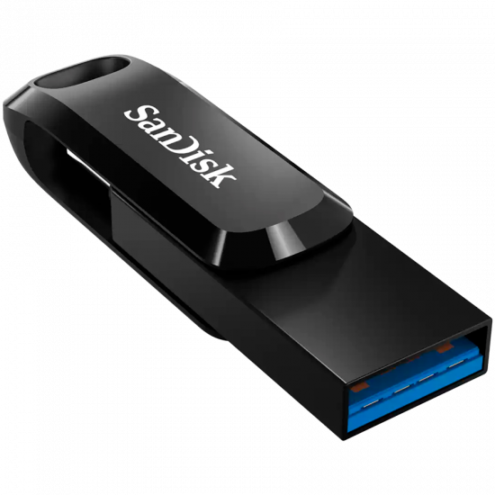 SANDISK 64GB ULTRA DUAL DRIVE M3.0 micro-USB and USB 3.0 connectors