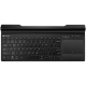 Bluetooth&2.4G wireless keyboard, max. 4 devices can be connected at same time, Bluetooth multi-device mode under Android, iOS, Win8 and Win10 system, touch panel with rubbery hand rest, US layout, Black, size:397x175.5x27 mm, 614g Bluetooth&2.4G wireless keyboard, max. 4 devices can be connected at same time, Bluetooth multi-device mode under Android, iOS, Win8 and Win10 system, touch panel with rubbery hand rest, US layout, Black, size:397x175.5x27 mm, 614g
