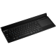 Bluetooth&2.4G wireless keyboard, max. 4 devices can be connected at same time, Bluetooth multi-device mode under Android, iOS, Win8 and Win10 system, touch panel with rubbery hand rest, US layout, Black, size:397x175.5x27 mm, 614g Bluetooth&2.4G wireless keyboard, max. 4 devices can be connected at same time, Bluetooth multi-device mode under Android, iOS, Win8 and Win10 system, touch panel with rubbery hand rest, US layout, Black, size:397x175.5x27 mm, 614g
