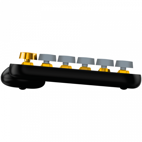 LOGITECH POP Keys Wireless Mechanical Keyboard With Emoji Keys - BLAST_YELLOW - US INT'L - BT - INTNL - BOLT LOGITECH POP Keys Wireless Mechanical Keyboard With Emoji Keys - BLAST_YELLOW - US INT'L - BT - INTNL - BOLT