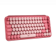 LOGITECH POP Keys Wireless Mechanical Keyboard With Emoji Keys - HEARTBREAKER_ROSE - US INT'L - BT - INTNL - BOLT LOGITECH POP Keys Wireless Mechanical Keyboard With Emoji Keys - HEARTBREAKER_ROSE - US INT'L - BT - INTNL - BOLT