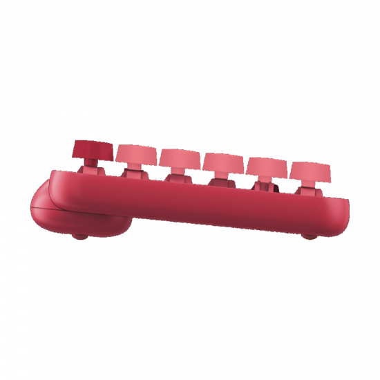 LOGITECH POP Keys Wireless Mechanical Keyboard With Emoji Keys - HEARTBREAKER_ROSE - US INT'L - BT - INTNL - BOLT LOGITECH POP Keys Wireless Mechanical Keyboard With Emoji Keys - HEARTBREAKER_ROSE - US INT'L - BT - INTNL - BOLT