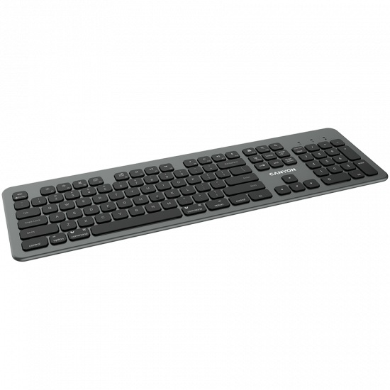 Multimedia bluetooth 5.1 keyboard MAC Version,104 keys, slim design with low profile silent keys,US layout ,Size 439.4*135.3mm* 23.2mm,526g Multimedia bluetooth 5.1 keyboard MAC Version,104 keys, slim design with low profile silent keys,US layout ,Size 439.4*135.3mm* 23.2mm,526g