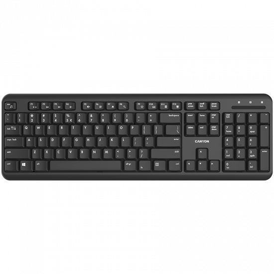 Wireless keyboard with Silent switches ,105 keys,black,Size 442*142*17.5mm,460g,BG layout Wireless keyboard with Silent switches ,105 keys,black,Size 442*142*17.5mm,460g,BG layout
