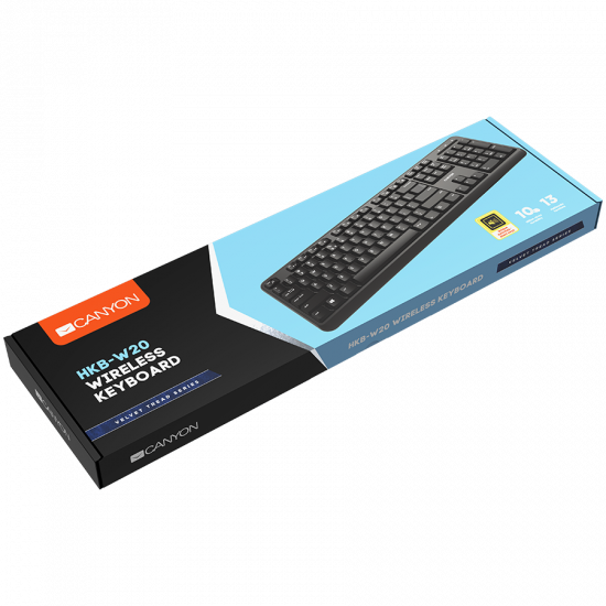 Wireless keyboard with Silent switches ,105 keys,black,Size 442*142*17.5mm,460g,BG layout Wireless keyboard with Silent switches ,105 keys,black,Size 442*142*17.5mm,460g,BG layout