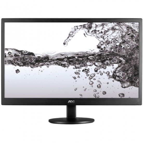 AOC Monitor LED E2270SWN (21.5“, TN, 16:9, 1920x1080, 700:1, 200 cd/m2, 5ms, VGA, Tilt, Vesa) Black, 3y AOC Monitor LED E2270SWN (21.5“, TN, 16:9, 1920x1080, 700:1, 200 cd/m2, 5ms, VGA, Tilt, Vesa) Black, 3y