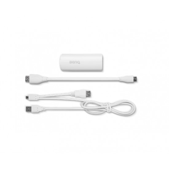 BENQ QS02, Certified Android TV Dongle, ANDROID TV DOGNLE PRJ QS02, It works with HDMI-certified TVs and displays, Multi-platform wireless casting for Android, iPhone, iPad, Mac, Windows computer, or Chromebook