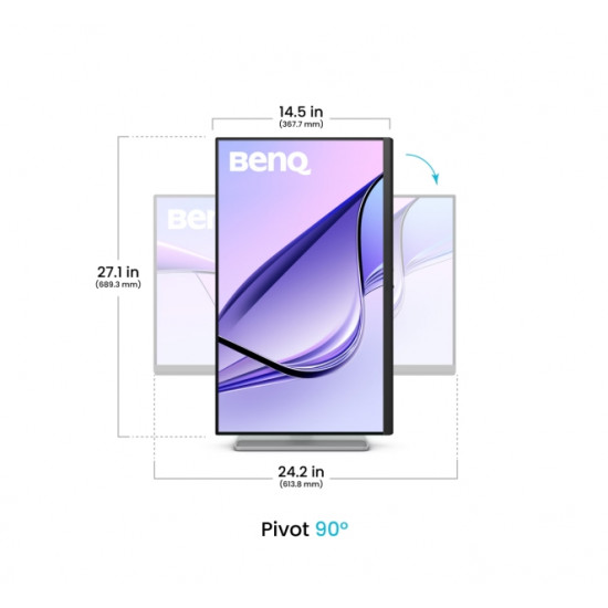 BenQ MA270U, 27", 4K UHD Monitor for MacBook Pro and MacBook Air BenQ MA270U, 27", 4K UHD Monitor for MacBook Pro and MacBook Air