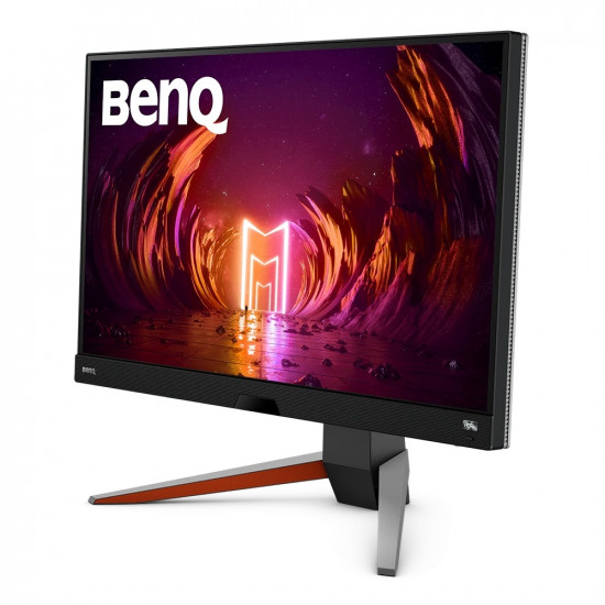 BenQ MOBIUZ EX2710Q 27" IPS HDRi, 165Hz, 1ms, 2560x1440 QHD,FreeSync Prem., 95% sRGB, HDR10,B.I.+,Light Tuner,Motion Blur Reduct.,Color Vibrance,FPS Mode, treVolo 2.1 (2Wx2+5Wwoofer), 1000:1, 400 cd/m2,HDMIx2, DP, USB Bx1, USB 3.0x2 Height Adj., Grey
