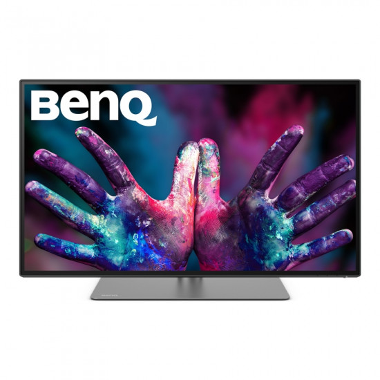 BenQ PD2725U 27" IPS LED 5ms 3840x2160 4K UHD, DesignVue Thunderbolt Mon, AQCOL., 100% sRGB, HDR400, B.I., LBL,KVM Sw, ICCsync, CAD/CAM, DualView, Contr.1200:1, 400 cd/m2, 2xHDMI, DP, Thb 3(PD65W, DP alt), USB3.1 Hub, Sp.2x2.5W, HAdj., Swivel, Tilt, 