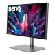 BenQ PD2725U 27" IPS LED 5ms 3840x2160 4K UHD, DesignVue Thunderbolt Mon, AQCOL., 100% sRGB, HDR400, B.I., LBL,KVM Sw, ICCsync, CAD/CAM, DualView, Contr.1200:1, 400 cd/m2, 2xHDMI, DP, Thb 3(PD65W, DP alt), USB3.1 Hub, Sp.2x2.5W, HAdj., Swivel, Tilt, 