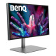 BenQ PD2725U 27" IPS LED 5ms 3840x2160 4K UHD, DesignVue Thunderbolt Mon, AQCOL., 100% sRGB, HDR400, B.I., LBL,KVM Sw, ICCsync, CAD/CAM, DualView, Contr.1200:1, 400 cd/m2, 2xHDMI, DP, Thb 3(PD65W, DP alt), USB3.1 Hub, Sp.2x2.5W, HAdj., Swivel, Tilt, 