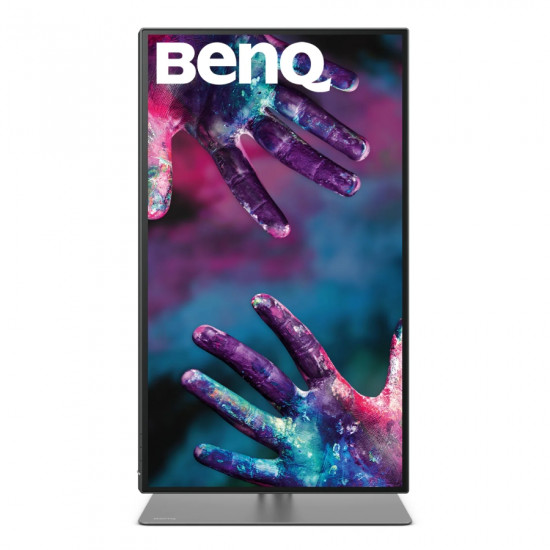 BenQ PD2725U 27" IPS LED 5ms 3840x2160 4K UHD, DesignVue Thunderbolt Mon, AQCOL., 100% sRGB, HDR400, B.I., LBL,KVM Sw, ICCsync, CAD/CAM, DualView, Contr.1200:1, 400 cd/m2, 2xHDMI, DP, Thb 3(PD65W, DP alt), USB3.1 Hub, Sp.2x2.5W, HAdj., Swivel, Tilt, 