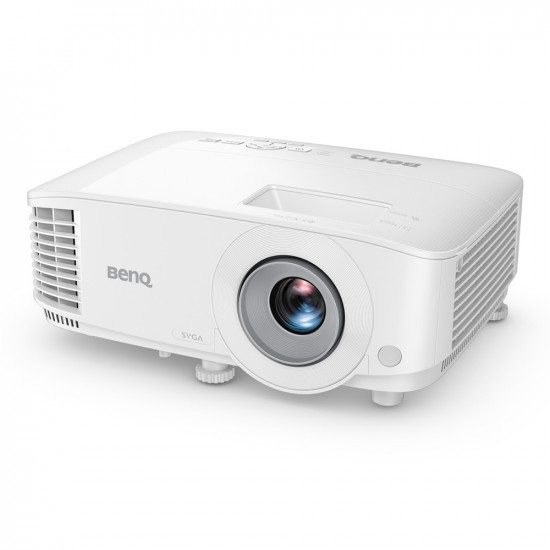 BenQ MS560, DLP, SVGA, 800x600, 4000 ANSI Lumen, 20000:1, 1.1X, Auto Vertical Keystone, Anti-Dust Sensor, 3D, WiFi ready for QCast, HDMI x2, VGA, VGA out, S-video, RCA, USB-A, Aidio In/Out, SmartEco 10000 hr, LampSave 15000hr, 10W Speaker, White, 36M