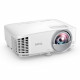 BenQ MW826STH, Short Throw, 87"@1m, WXGA 1280x800, 3500 AL, 20000:1, VGA, RCA, S-Video, 2xHDMI, Audio In/Out, Speaker 10W, USB (Type A) x1, LAN (RJ45) x1, IEC62368, Optional interactive kit(PW02/PT12)