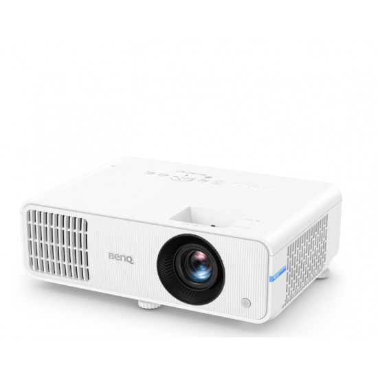 BenQ LH550 DLP, FHD 1080P, 2600 ANSI lumens 1.1X, HDMIx2, USB-A, SmartEco; T/R: 1.49-1.64, Contrast Ratio (FOFO) 15,000:1, Display Color 30-bit (1.07 billion colors) Light Source LED, Audio out x1, 10W speaker, Light Source Life ECO 30000 hrs, White