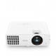 BenQ LH550 DLP, FHD 1080P, 2600 ANSI lumens 1.1X, HDMIx2, USB-A, SmartEco; T/R: 1.49-1.64, Contrast Ratio (FOFO) 15,000:1, Display Color 30-bit (1.07 billion colors) Light Source LED, Audio out x1, 10W speaker, Light Source Life ECO 30000 hrs, White BenQ LH550 DLP, FHD 1080P, 2600 ANSI lumens 1.1X, HDMIx2, USB-A, SmartEco; T/R: 1.49-1.64, Contrast Ratio (FOFO) 15,000:1, Display Color 30-bit (1.07 billion colors) Light Source LED, Audio out x1, 10W speaker, Light Source Life ECO 30000 hrs, White