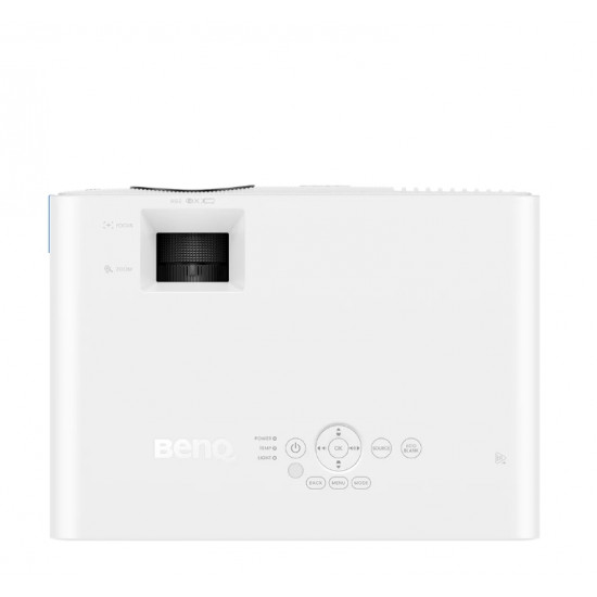 BenQ LH550 DLP, FHD 1080P, 2600 ANSI lumens 1.1X, HDMIx2, USB-A, SmartEco; T/R: 1.49-1.64, Contrast Ratio (FOFO) 15,000:1, Display Color 30-bit (1.07 billion colors) Light Source LED, Audio out x1, 10W speaker, Light Source Life ECO 30000 hrs, White