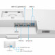 BenQ GW3290QT 32" IPS, 5ms, QHD 2560x1440, 75Hz, 99% sRGB, Eye Rem.,Eye-CareU, Flicker-free, LBL, B.I. Gen2, ePaper, 1000:1, 20M:1 DCR, 8 bit, 350cd/m2, HDMI, DP, USB-C 60W, Daisy Chain, 3xUSB 3.2, 2Wx2, HAdj.110mm, Headph.jack, Line In,Tilt, VESA, W BenQ GW3290QT 32" IPS, 5ms, QHD 2560x1440, 75Hz, 99% sRGB, Eye Rem.,Eye-CareU, Flicker-free, LBL, B.I. Gen2, ePaper, 1000:1, 20M:1 DCR, 8 bit, 350cd/m2, HDMI, DP, USB-C 60W, Daisy Chain, 3xUSB 3.2, 2Wx2, HAdj.110mm, Headph.jack, Line In,Tilt, VESA, W