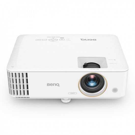 BenQ TH585p, Home Theater Projector, Low Input Lag Gaming Projector, DLP 1080p (1920x1080), 3500 AL, 10000:1, Zoom 1.1x, 95% Rec.709, 6 segment Color Wheel, Game Mode, 16ms, 3D, VGA, HDMI x2, Audio in/out, VGA out, Sp. 10W x1, Lamp 15000 hours, 2.79 kg