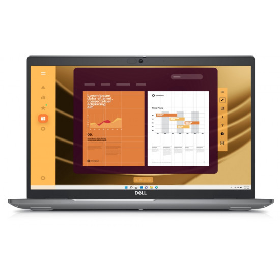 Лаптоп Dell Latitude 5550, Intel Core i7-1355U (12 MB cache, 10 cores, up to 5.0 GHz), 15.6" FHD (1920x1080) AG IPS 250nit, 16 GB: 2 x 8 GB, DDR5, 5600 MT/s, 512 GB SSD PCIe M.2, Intel Iris Xe, FHD IR Cam and Mic, WiFi 6E, FPR, Backlit Kb, Windows 11 Лаптоп Dell Latitude 5550, Intel Core i7-1355U (12 MB cache, 10 cores, up to 5.0 GHz), 15.6" FHD (1920x1080) AG IPS 250nit, 16 GB: 2 x 8 GB, DDR5, 5600 MT/s, 512 GB SSD PCIe M.2, Intel Iris Xe, FHD IR Cam and Mic, WiFi 6E, FPR, Backlit Kb, Windows 11