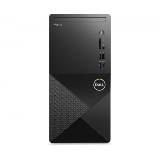 Компютър Dell Vostro 3030 MT, Intel Core i5-14400 (10 Cores, 20MB Cache, up to 4.7 GHz), 8GB, 8GBx1, DDR5, 4800MT/s, 512GB M.2 PCIe NVMe, Intel UHD Graphics 730, Wi-Fi 6, BT, Keyboard&Mouse, 180W, Ubuntu, 3Y PS Компютър Dell Vostro 3030 MT, Intel Core i5-14400 (10 Cores, 20MB Cache, up to 4.7 GHz), 8GB, 8GBx1, DDR5, 4800MT/s, 512GB M.2 PCIe NVMe, Intel UHD Graphics 730, Wi-Fi 6, BT, Keyboard&Mouse, 180W, Ubuntu, 3Y PS