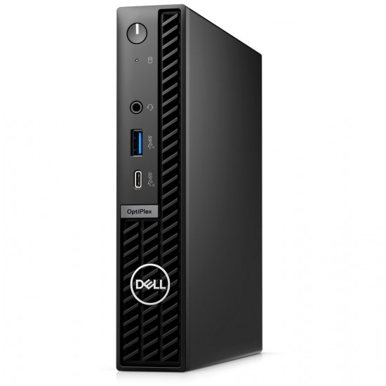 Компютър Dell OptiPlex 7020 MFF, Intel Core i3-12100T (12MB Cache, 4 cores, up to 4.1 GHz), 8GB DDR5, 1X8GB, 5600, 512GB SSD PCIe NVMe M.2, Intel Integrated Graphics, Wi-Fi 6E, Bulgarian Keyboard&Mouse, Win 11 pro, 3Y PS Компютър Dell OptiPlex 7020 MFF, Intel Core i3-12100T (12MB Cache, 4 cores, up to 4.1 GHz), 8GB DDR5, 1X8GB, 5600, 512GB SSD PCIe NVMe M.2, Intel Integrated Graphics, Wi-Fi 6E, Bulgarian Keyboard&Mouse, Win 11 pro, 3Y PS