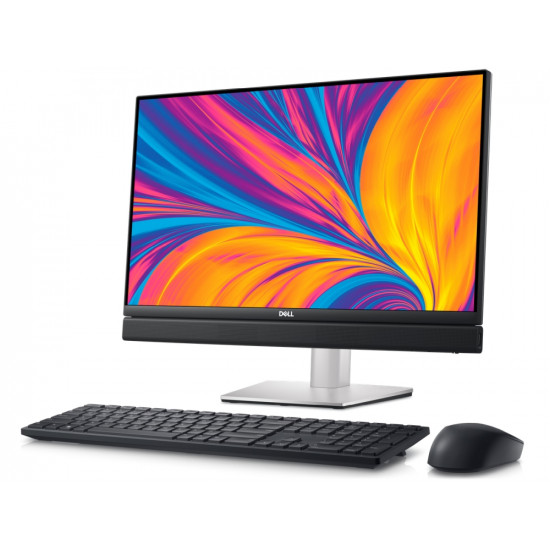 Компютър Dell OptiPlex 7420 AIO, Intel Core i5-12500T (6 Cores/18MB/12T/up to 4.4GHz), 23.8" FHD (1920x1200) IPS AG, 16GB DDR5 Memory, 1X16GB, 512GB SSD PCIe M.2, Intel Graphics, Adj Stand, FHD Cam and Mic, WiFi 6E+BT, BG Wireless Kbd and Mouse, Win Компютър Dell OptiPlex 7420 AIO, Intel Core i5-12500T (6 Cores/18MB/12T/up to 4.4GHz), 23.8" FHD (1920x1200) IPS AG, 16GB DDR5 Memory, 1X16GB, 512GB SSD PCIe M.2, Intel Graphics, Adj Stand, FHD Cam and Mic, WiFi 6E+BT, BG Wireless Kbd and Mouse, Win
