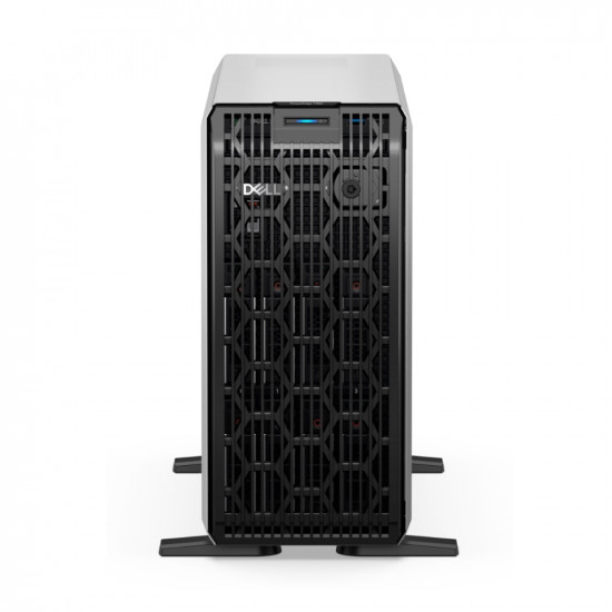 Сървър Dell PowerEdge T360, Chassis 8 x 3.5 HotPlug, Intel Xeon E-2414, 16GB DDR5 UDIMM, 1x480GB SSD SATA RI, Bezel, Broadcom 5720 Dual Port 1Gb On-Board LOM, PERC H355 Adapter, Full Height, iDRAC9 Basic 16G, Dual 700W Titanium, 3Y Basic Onsite Сървър Dell PowerEdge T360, Chassis 8 x 3.5 HotPlug, Intel Xeon E-2414, 16GB DDR5 UDIMM, 1x480GB SSD SATA RI, Bezel, Broadcom 5720 Dual Port 1Gb On-Board LOM, PERC H355 Adapter, Full Height, iDRAC9 Basic 16G, Dual 700W Titanium, 3Y Basic Onsite