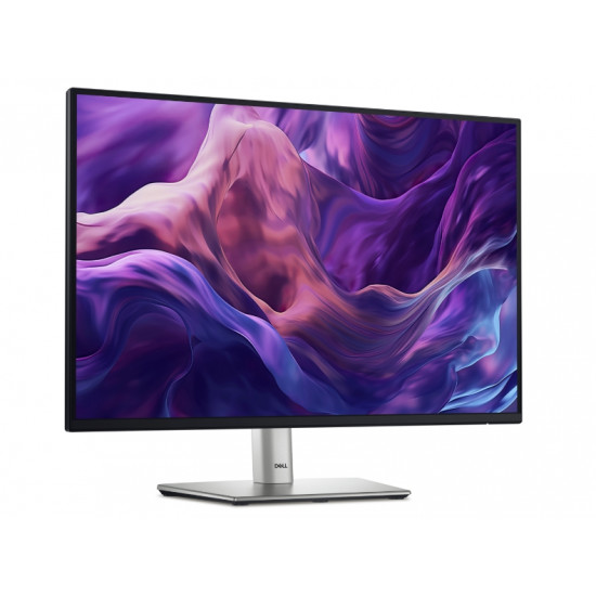 Dell P2425E, 24" WUXGA LED, IPS Anti-Glare, 5ms, 100 Hz, 1500:1, 300 cd/m2, 1920x1200, 99% sRGB, USB-C, 4xUSB 3.2, HDMI, Display Port, VGA, RJ45, PD 90W, Height Adjustable, Pivot, Swivel, Tilt, Black Dell P2425E, 24" WUXGA LED, IPS Anti-Glare, 5ms, 100 Hz, 1500:1, 300 cd/m2, 1920x1200, 99% sRGB, USB-C, 4xUSB 3.2, HDMI, Display Port, VGA, RJ45, PD 90W, Height Adjustable, Pivot, Swivel, Tilt, Black