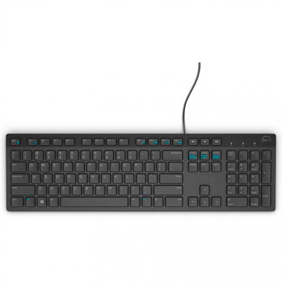 Клавиатура Dell KB216 Wired Multimedia Keyboard Bulgarian Black Клавиатура Dell KB216 Wired Multimedia Keyboard Bulgarian Black