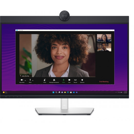 Dell P2724DEB, 27.0" Video Conferencing AG, IPS, 5ms, 1000:1, 350 cd/m2, QHD (2560x1440), 99% sRGB, Webcam, 2x5W speakers, Microphone, USB-C up to 90W PD, USB 3.2, HDMI, DP, RJ45, Height, Swivel, Tilt, Pivot, Black Dell P2724DEB, 27.0" Video Conferencing AG, IPS, 5ms, 1000:1, 350 cd/m2, QHD (2560x1440), 99% sRGB, Webcam, 2x5W speakers, Microphone, USB-C up to 90W PD, USB 3.2, HDMI, DP, RJ45, Height, Swivel, Tilt, Pivot, Black
