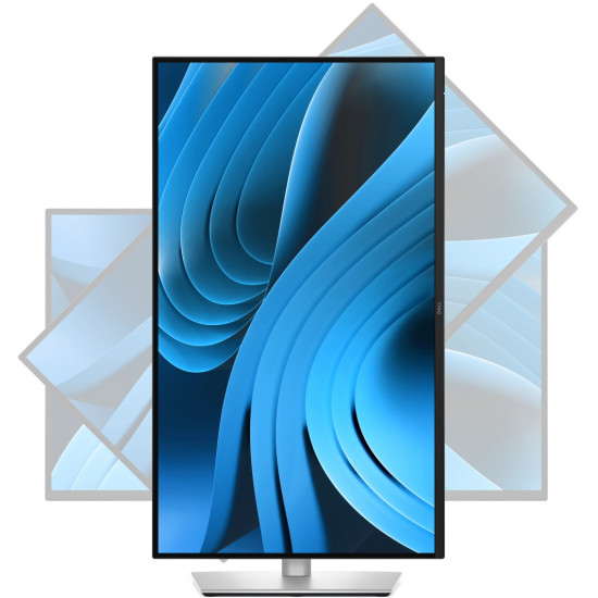 Dell P2725D, 27" WQHD LED, IPS Anti-Glare, 5ms, 100 Hz, 1500:1, 350 cd/m2, 2560x1440, 99% sRGB, USB-C, 3x USB 5Gbps Type-A, HDMI, Display Port, Height Adjustable, Pivot, Swivel, Tilt, Black Dell P2725D, 27" WQHD LED, IPS Anti-Glare, 5ms, 100 Hz, 1500:1, 350 cd/m2, 2560x1440, 99% sRGB, USB-C, 3x USB 5Gbps Type-A, HDMI, Display Port, Height Adjustable, Pivot, Swivel, Tilt, Black