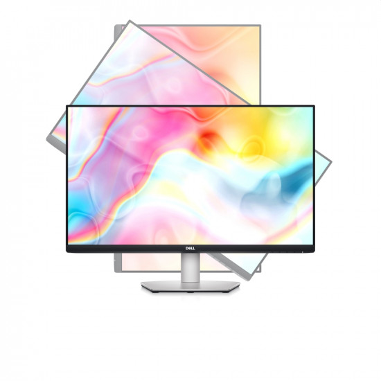 Dell S2722DC, 27" IPS Anti-Glare, White LED, 4ms, 1000:1, 350 cd/m2, QHD 2560x1440, 99% sRGB, AMD FreeSync, HDMI, DisplayPort, USB-C, USB 3.2 hub, Speakers, Height Adjustable, Pivot, Swivel, Tilt, Black Dell S2722DC, 27" IPS Anti-Glare, White LED, 4ms, 1000:1, 350 cd/m2, QHD 2560x1440, 99% sRGB, AMD FreeSync, HDMI, DisplayPort, USB-C, USB 3.2 hub, Speakers, Height Adjustable, Pivot, Swivel, Tilt, Black