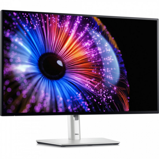 Dell U2724DE, 27" IPS Anti-Glare, UltraSharp InfinityEdge, 5ms, 2000:1, 350 cd/m2, QHD 2560x1440, 120Hz, 100% sRGB, 98% DCI-P3, HDMI, DisplayPort, Thunderbolt 4, USB-C, USB 3.2, ComfortView Plus, PBP, Height Adjustable, Pivot, Swivel, Tilt, Black