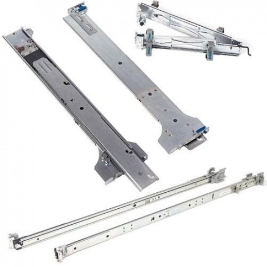 Сървър Dell ReadyRails 1U Static Rails for 2/4-Post Racks,CusKit Сървър Dell ReadyRails 1U Static Rails for 2/4-Post Racks,CusKit