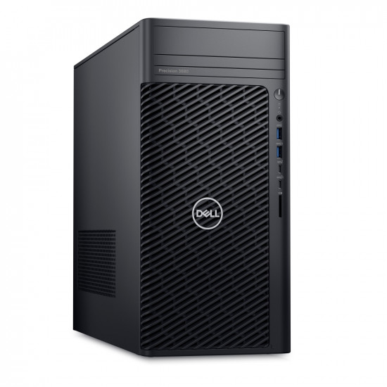 Компютър Dell Precision 3680 Tower, Intel Core i7-14700 (33 MB cache, 20 cores, 2.1 GHz to 5.4 GHz), 16GB: 2 x 8 GB, DDR5, 4400 MT/s, 512GB SSD PCIe M.2, Intel Integrated Graphics, BG Keyboard&Mouse, 500 W, Windows 11 Pro, 3Yr ProSpt Компютър Dell Precision 3680 Tower, Intel Core i7-14700 (33 MB cache, 20 cores, 2.1 GHz to 5.4 GHz), 16GB: 2 x 8 GB, DDR5, 4400 MT/s, 512GB SSD PCIe M.2, Intel Integrated Graphics, BG Keyboard&Mouse, 500 W, Windows 11 Pro, 3Yr ProSpt