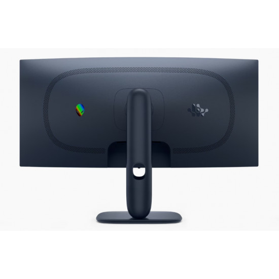 Dell Alienware AW3425DWM, 34" Curved WQHD LED AG 21:9, VA, 1ms GTG, 3000:1, 400 cd/m2, 3440x1440, 180 Hz, 95% DCI-P3, HDR, VRR, AMD FreeSync, VESA AdaptiveSync, HDMI, DP, USB 5Gbps, PIP, PBP, Height Adjustable, Pivot, Tilt, Black