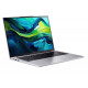 Лаптоп Acer Aspire Lite 16, AL16-52P-50A8, i5 1334U (up to 4.60GHz, 12MB), 16" WUXGA (1920 x 1200)IPS, 1*16GB DDR5 4800MHz (1 slot free), 512GB PCIe NVMe SSD, Intel Iris Xe Graphics, 2.0MP FHD Cam, Wi-Fi 6AX201+BT 5.1, No OS, Silver