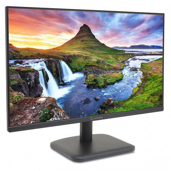 Aopen powered by Acer 24CL1YEbmix, 23.8'', IPS FHD (1920x1080) LED, 250nit, 1ms TVR, ZeroFrame, 100Hz FreeSync, sRGB 99%, Flicker-less, 1000:1 ACM, HDMI, VGA, Tilt, Vesa, BluelightShield, Speakers, Black Aopen powered by Acer 24CL1YEbmix, 23.8'', IPS FHD (1920x1080) LED, 250nit, 1ms TVR, ZeroFrame, 100Hz FreeSync, sRGB 99%, Flicker-less, 1000:1 ACM, HDMI, VGA, Tilt, Vesa, BluelightShield, Speakers, Black
