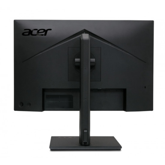 Acer Vero B277Gbmiprzx, 27" IPS LED, ZeroFrame FHD (1920x1080) AG, 4ms (GTG), 120Hz, 100M:1, 1500:1, 250nits, 99% sRGB, HDMI, VGA, DP, USB3.2x4 USB-B(1up 4down), Speakers 2x2W, Audio In/Out, ERGOstand, TUV, Energy Efficiency Class C, VESA, Black