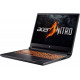 Лаптоп Acer Nitro 16, ANV16-71-76BW, Intel Core i7-14650HX (up to 5.2GHz, 30MB), 16" FHD IPS up to 165Hz SlimBezel, 16GB DDR5 (1 slot free), 1024GB PCIe NVMe SSD, GeForce RTX 4050 6GB GDDR6, Wi-Fi 6 AX201+BT5.1, Killer E2650, HD Cam, KB Backlight, No Лаптоп Acer Nitro 16, ANV16-71-76BW, Intel Core i7-14650HX (up to 5.2GHz, 30MB), 16" FHD IPS up to 165Hz SlimBezel, 16GB DDR5 (1 slot free), 1024GB PCIe NVMe SSD, GeForce RTX 4050 6GB GDDR6, Wi-Fi 6 AX201+BT5.1, Killer E2650, HD Cam, KB Backlight, No